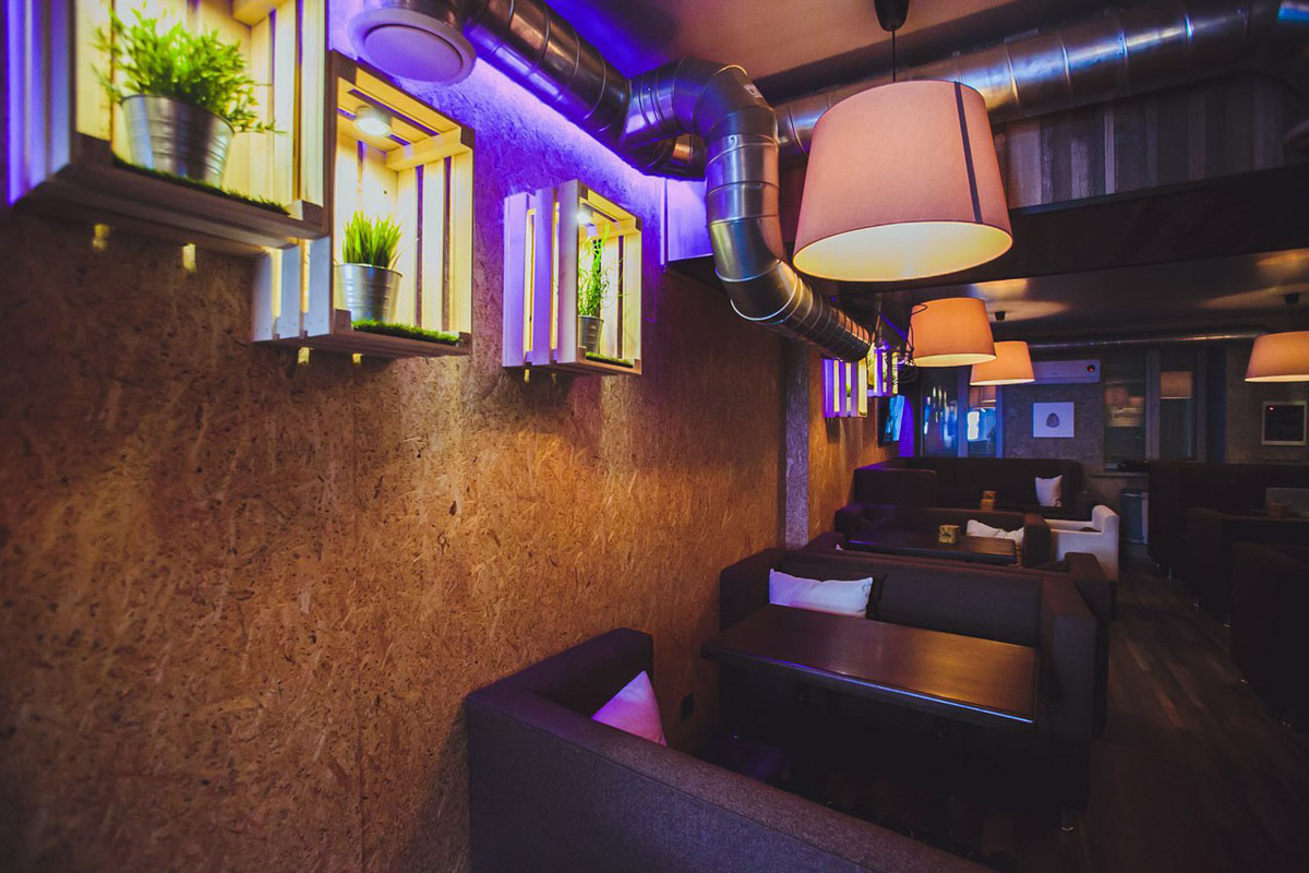 Основной зал — Шишка Бар и Пар