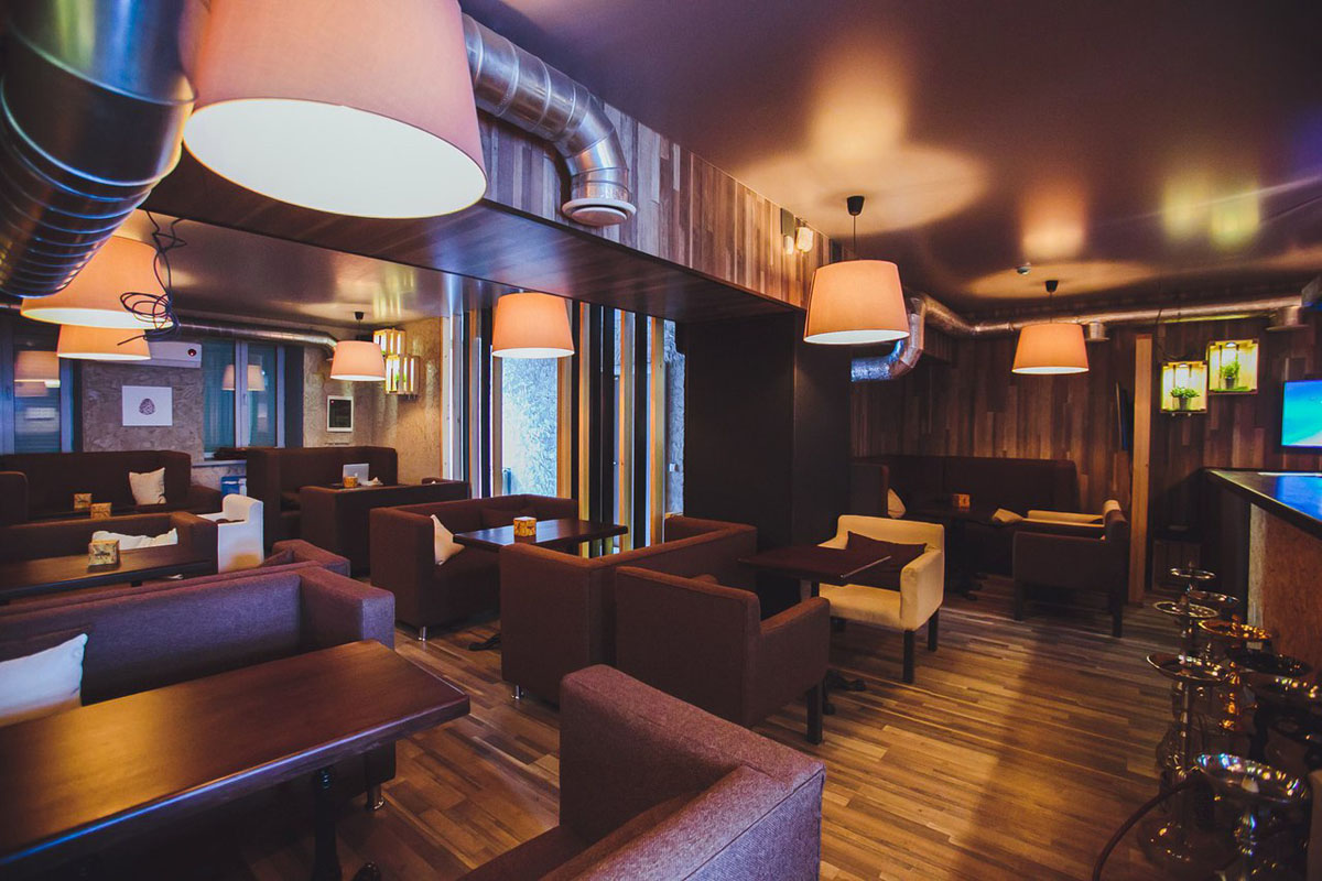 Основной зал — Шишка Бар и Пар