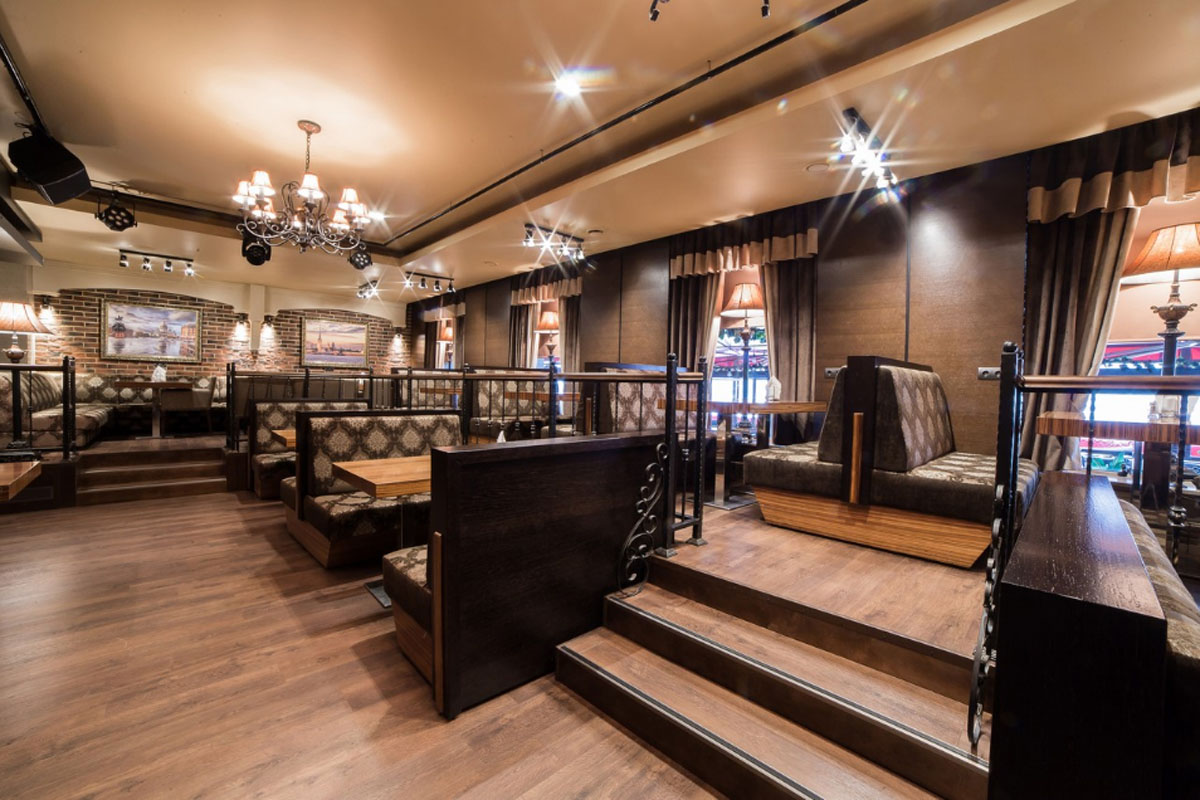 Основной зал — Ресторан Ленинград