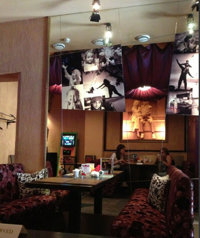 Основной зал — Кафе Щастье на Комсомольском проспекте