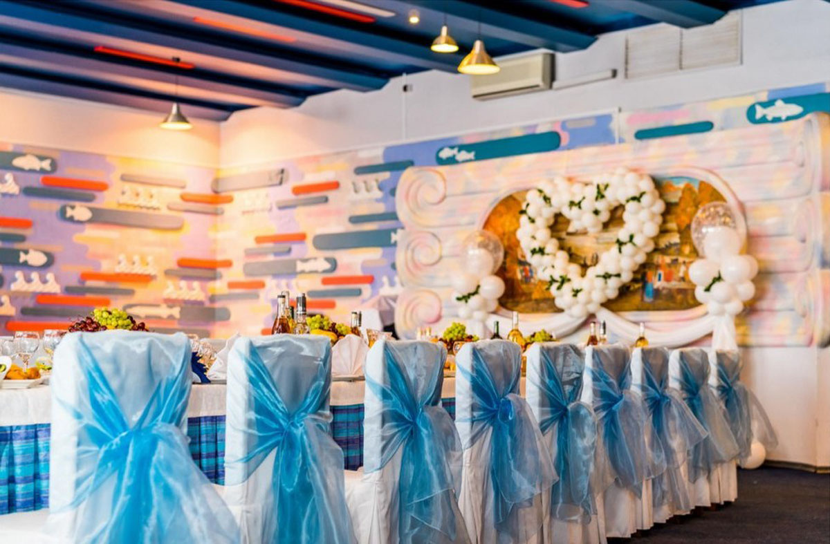 Волга — Основной зал, фото банкетного зала