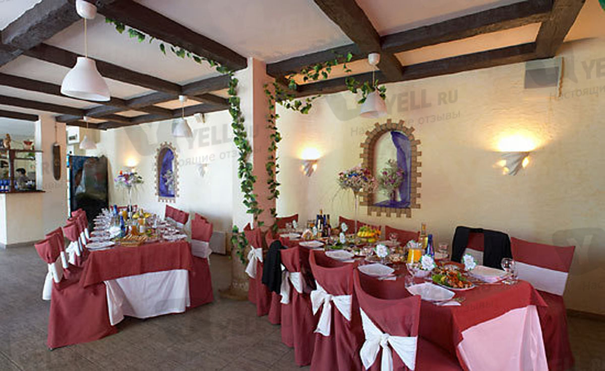 Оливье — Основной зал, фото банкетного зала