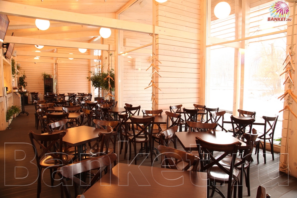 Общий зал — Кафе-Терраса Островок