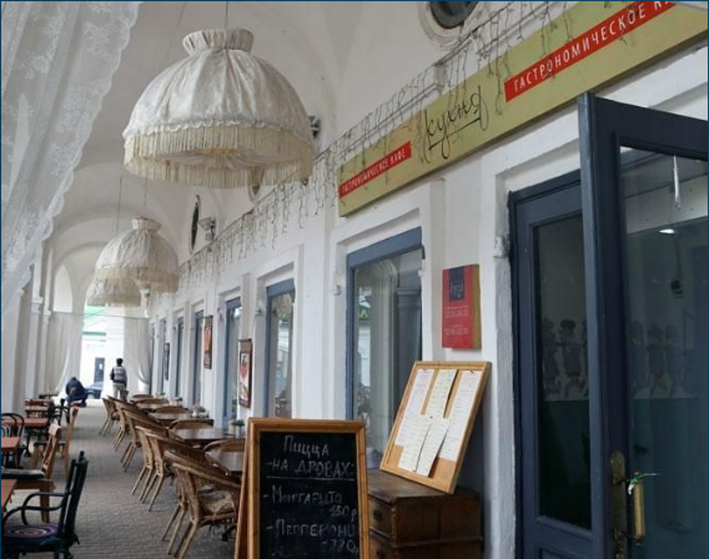 Основной зал — Гастрономическое кафе Кухня