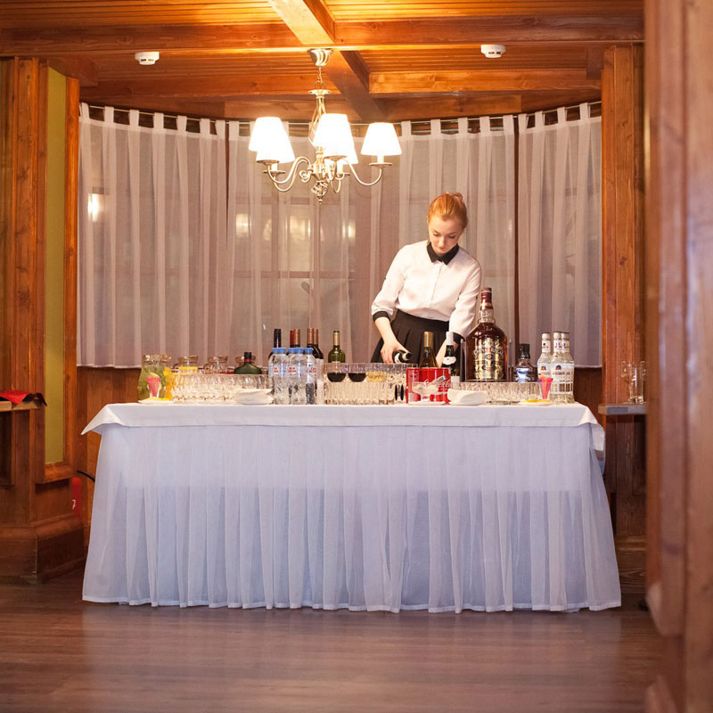 Баркас — Основной зал, фото банкетного зала