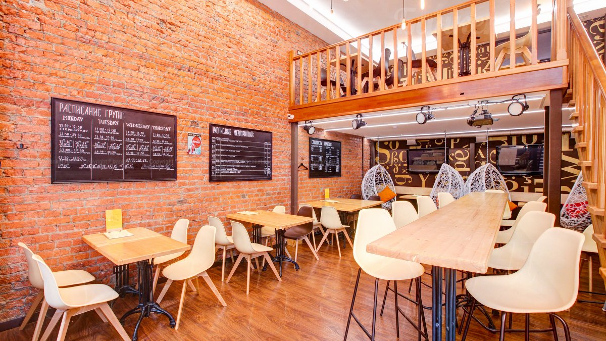 Native Speakers Cafe / NS Cafe — Основной зал, фото банкетного зала