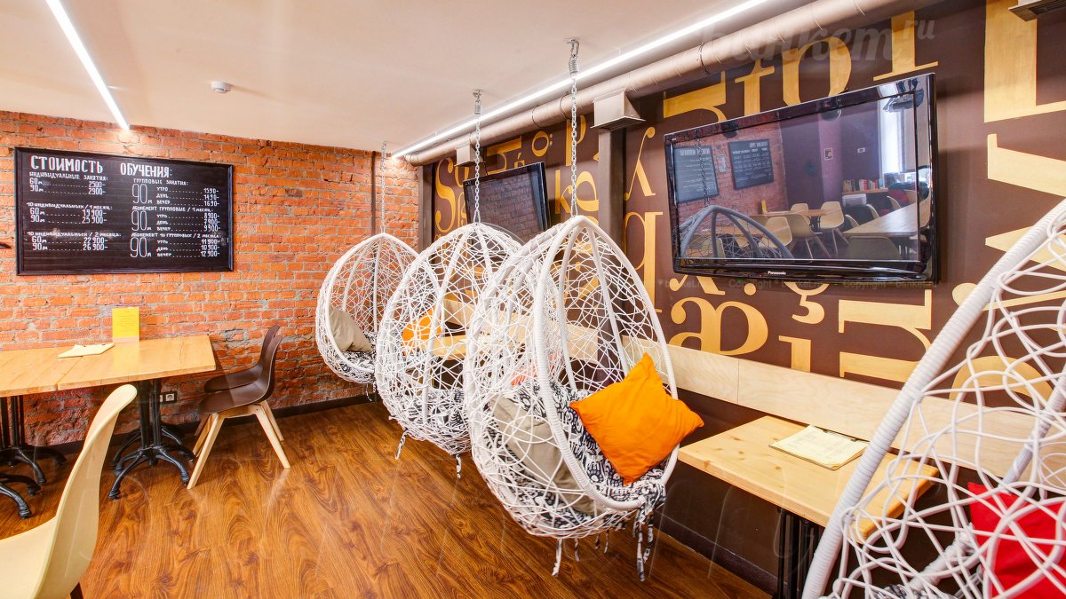 Основной зал — Native Speakers Cafe / NS Cafe