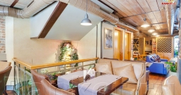 Зал на втором этаже — интерьер зала