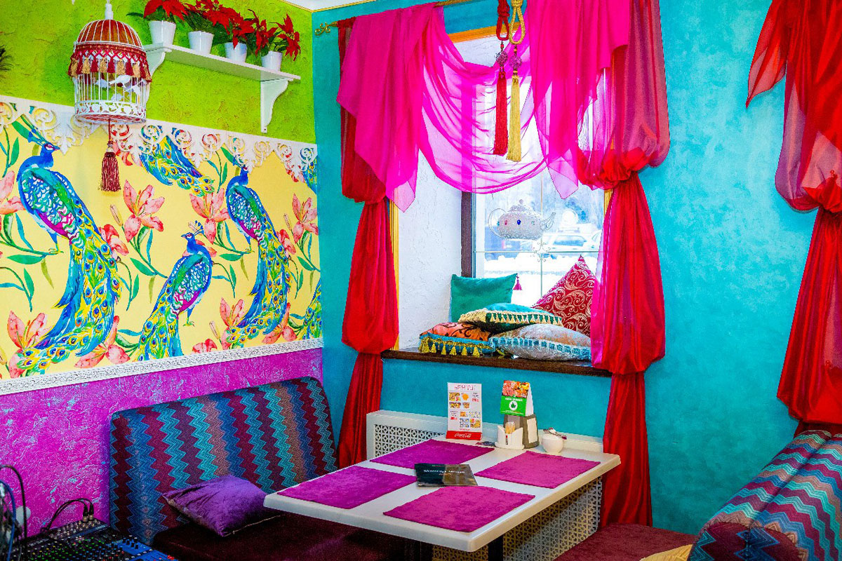 Павлин / Pavlin — Основной зал, фото банкетного зала