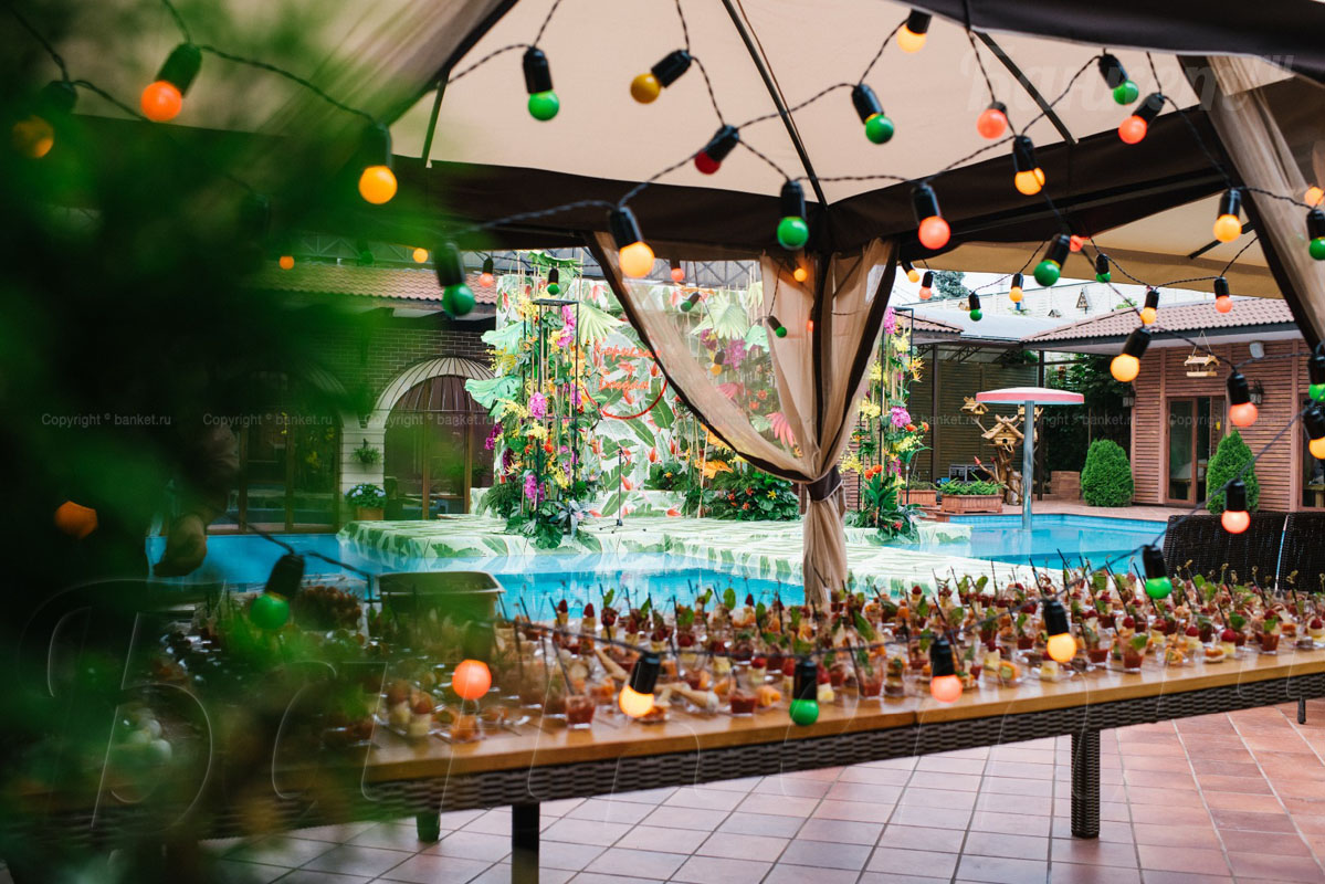 Терраса у бассейна (100 чел.) — фото 2