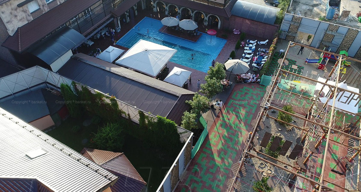 Терраса у бассейна (100 чел.) — фото 3