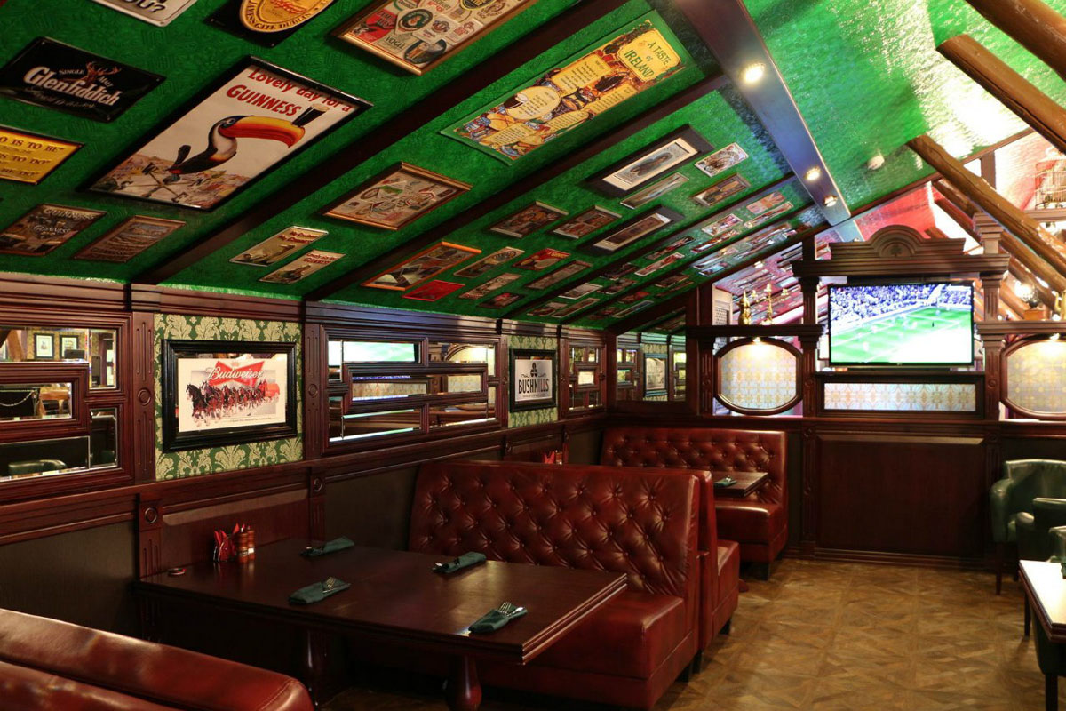 Основной зал — Ирландский паб Дублин / Irish Pub Dublin