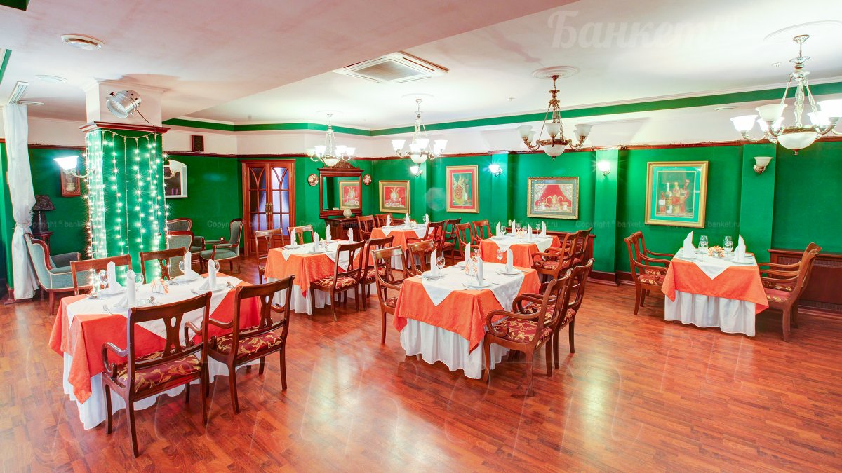 Ресторан Эффе — Зал1, фото банкетного зала