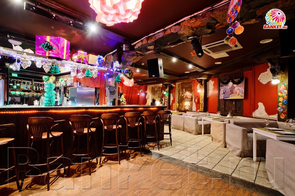 Общий зал с барной зоной — фото 5