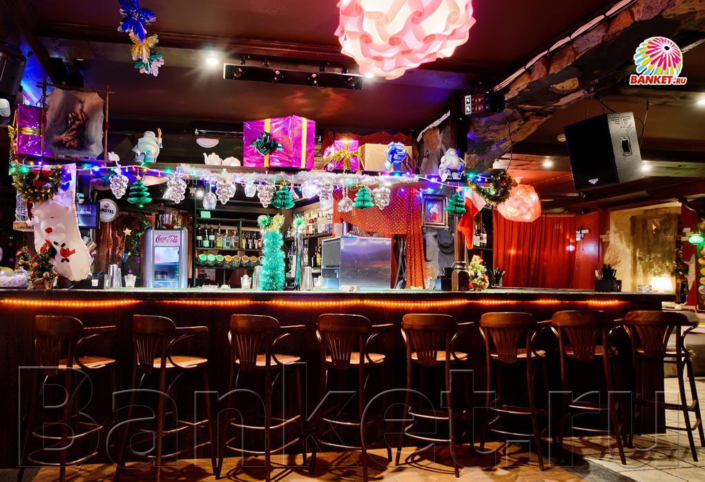 Общий зал с барной зоной — фото 6