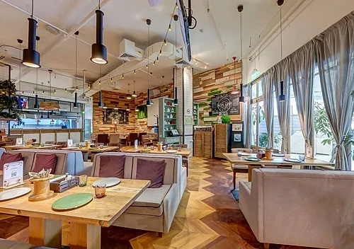 Большой зал — Bon App cafe