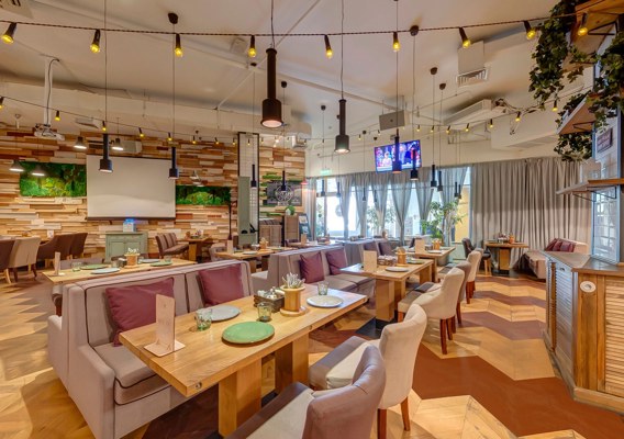 Логотип Bon App cafe