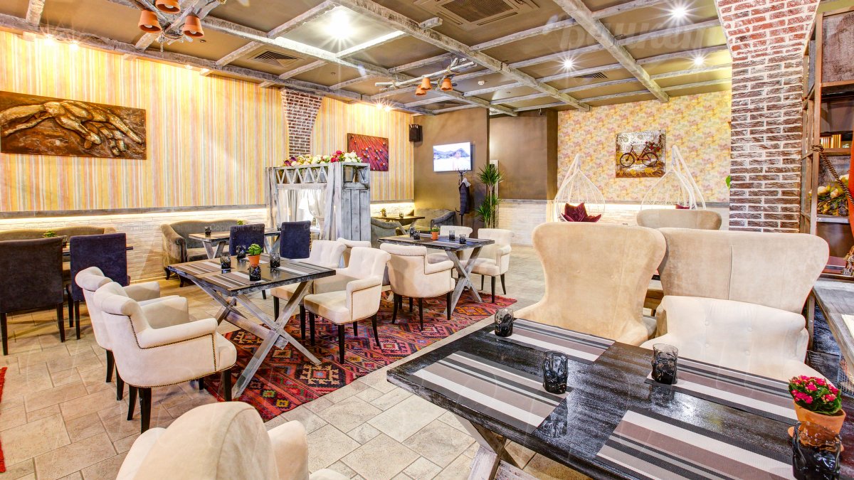 Хинкальная City — Основной зал, фото банкетного зала