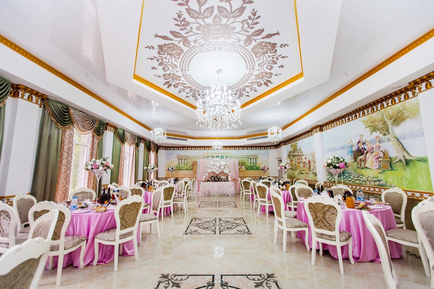 Зал Греческий — Банкетный зал Жемчужина