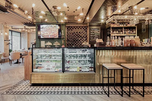 Основной зал — Кафе Лампа / Lampa cafe, Москва