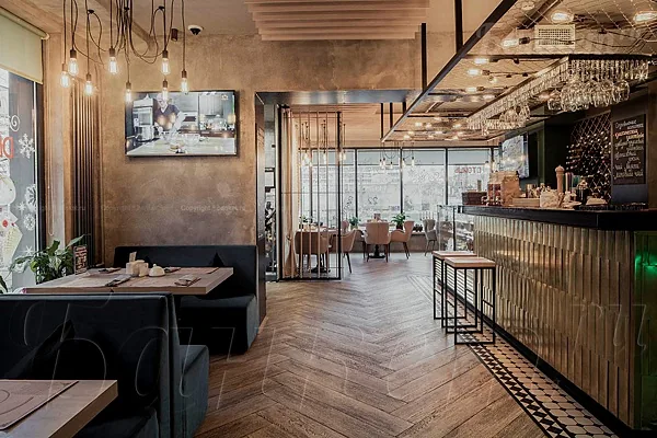 Основной зал — Кафе Лампа / Lampa cafe, Москва