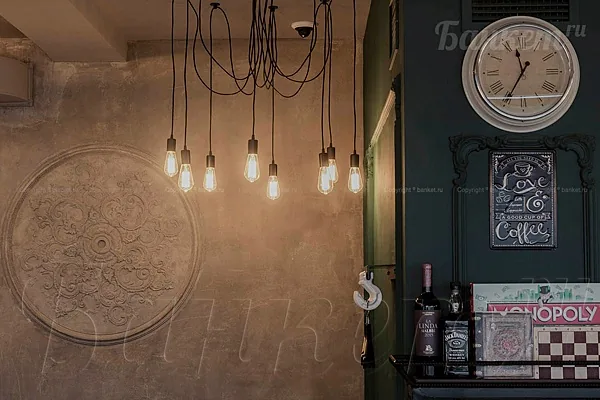 Основной зал — Кафе Лампа / Lampa cafe, Москва