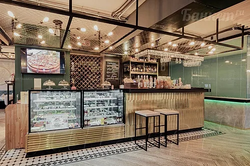Основной зал — Кафе Лампа / Lampa cafe, Москва