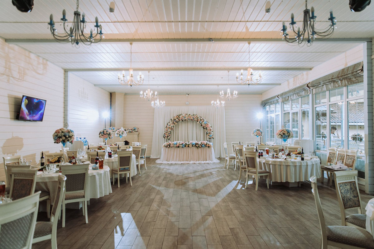 Свадьба в Банкетном зале «Веранда с камином» Арт-отель «Пушкино»