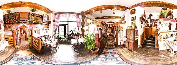 Основной зал — Корчма Тарас Бульба на Ленинском проспекте, Москва