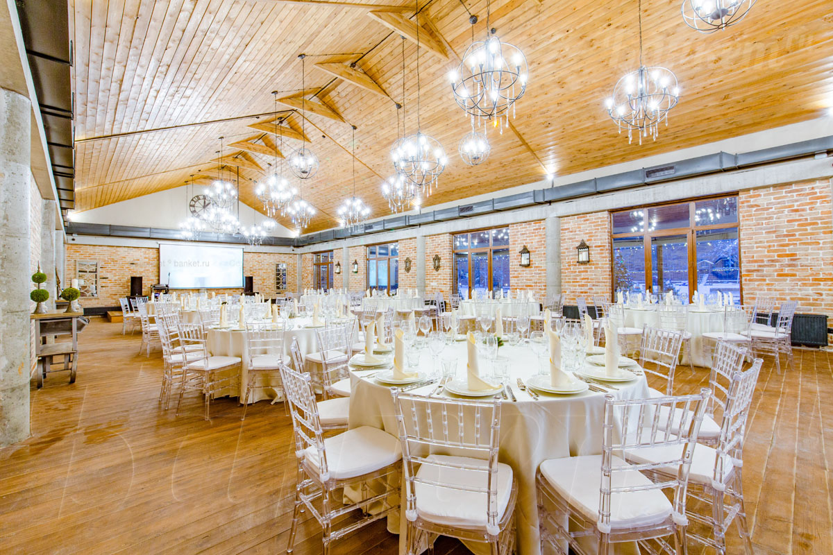 Art Village Club — Loft Hall, фото банкетного зала