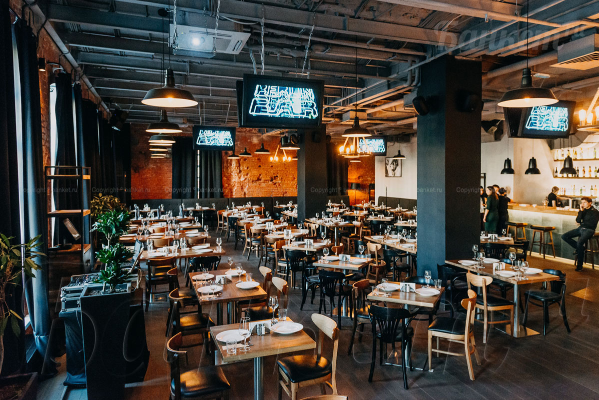 Основной зал — банкетный зал Bolshevik Loft-Event Hall / Большевик Лофт, фото