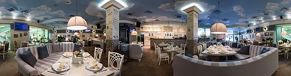Итальянский ресторан Иль Канто, Основной зал — фото