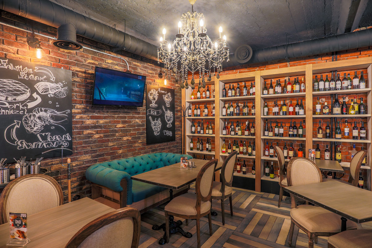 Основной зал — D&D café ( DRINK, DADDY )