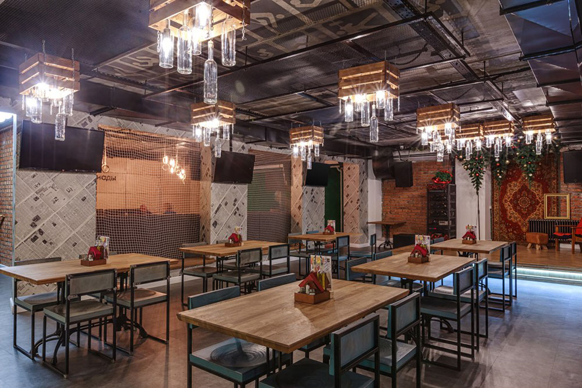 Центральный зал — Ресторанный Бар Клуба 1980