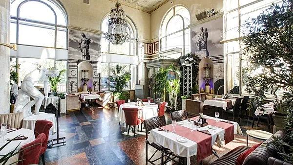 Ресторан Balzi Rossi, Основной зал — фото