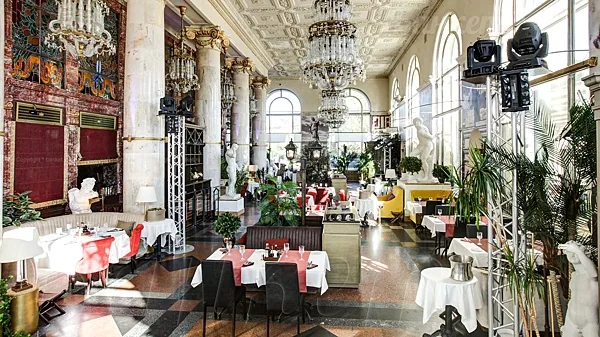 Ресторан Balzi Rossi, Основной зал — фото