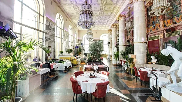 Ресторан Balzi Rossi, Основной зал — фото