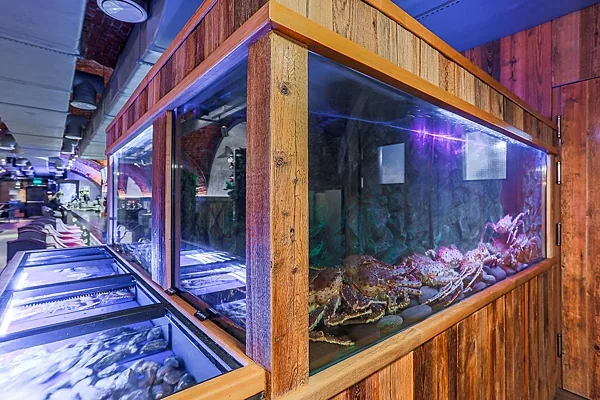 Основной зал — Ресторан Рыба Мечты, Москва