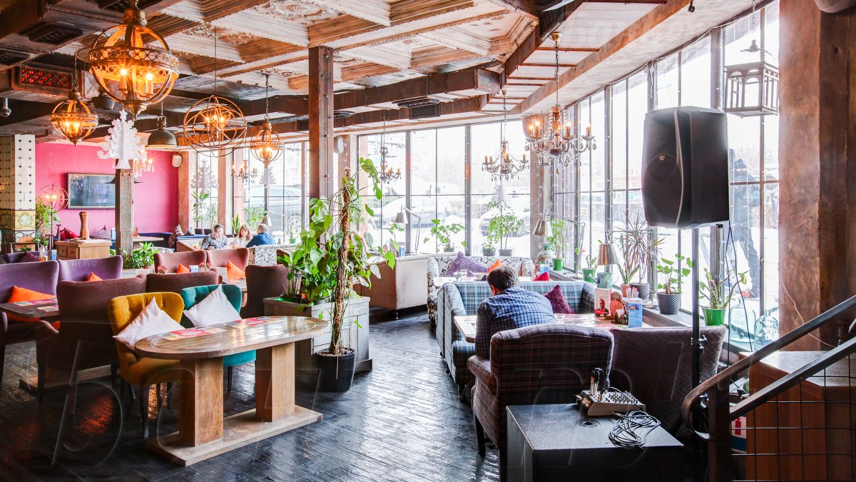 Зал с открытой кухней — фото 6