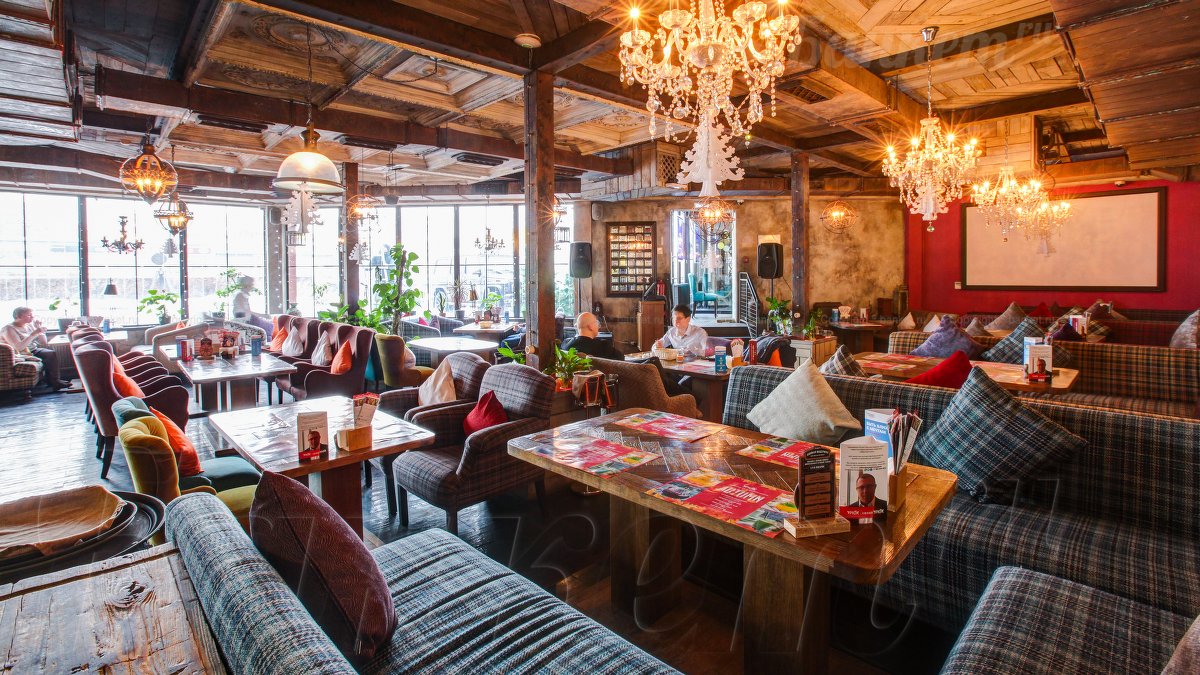 Зал с открытой кухней — фото 8