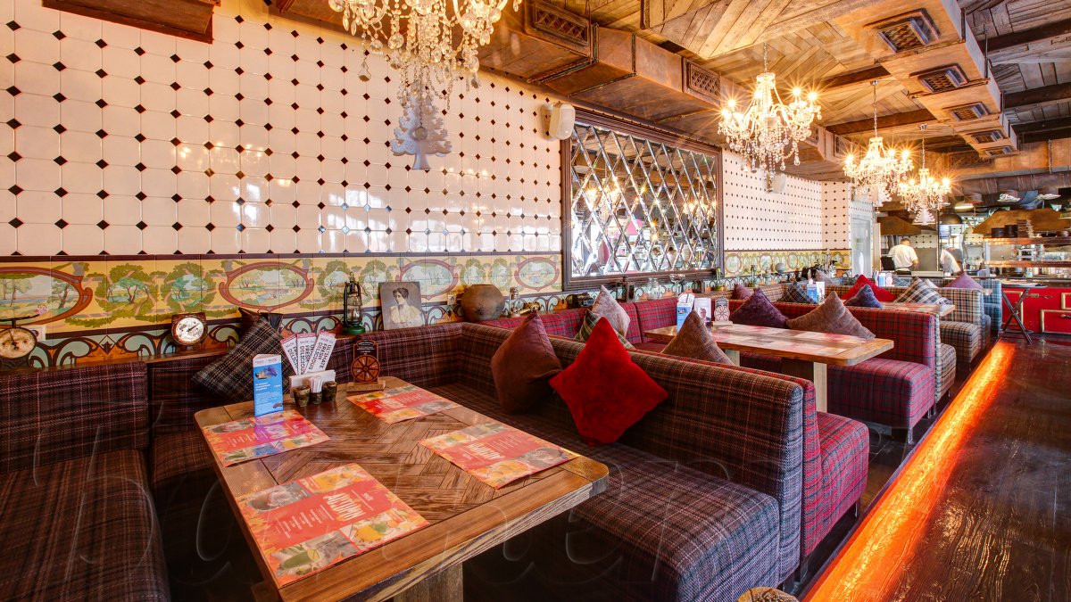 Зал с открытой кухней — фото 15