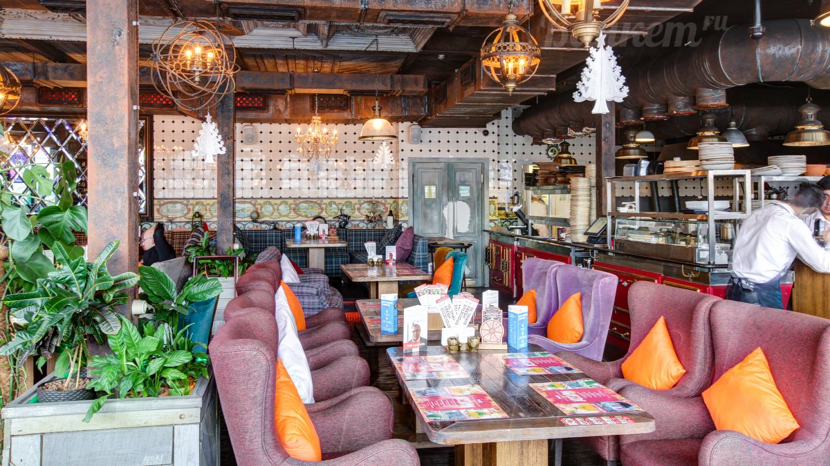 Зал с открытой кухней — фото 20