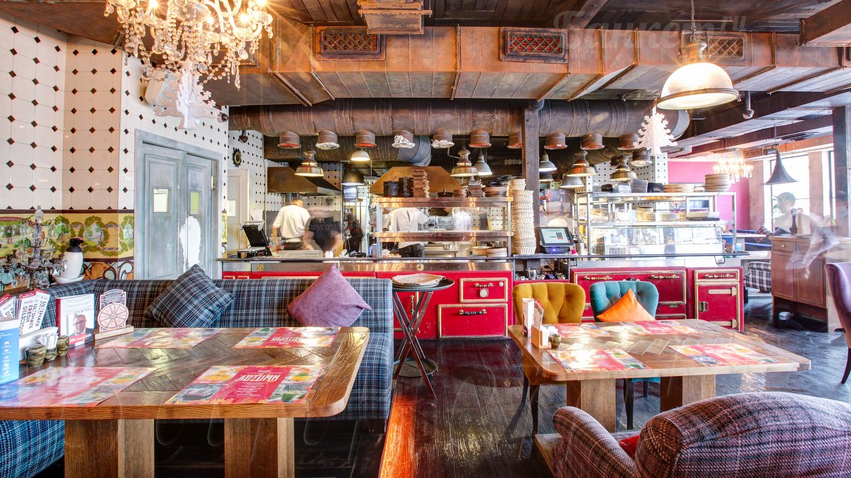 Зал с открытой кухней — фото 22