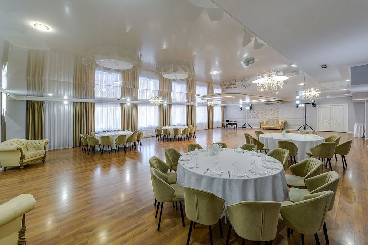 Банкетный зал Авокадо — Большой зал, фото банкетного зала