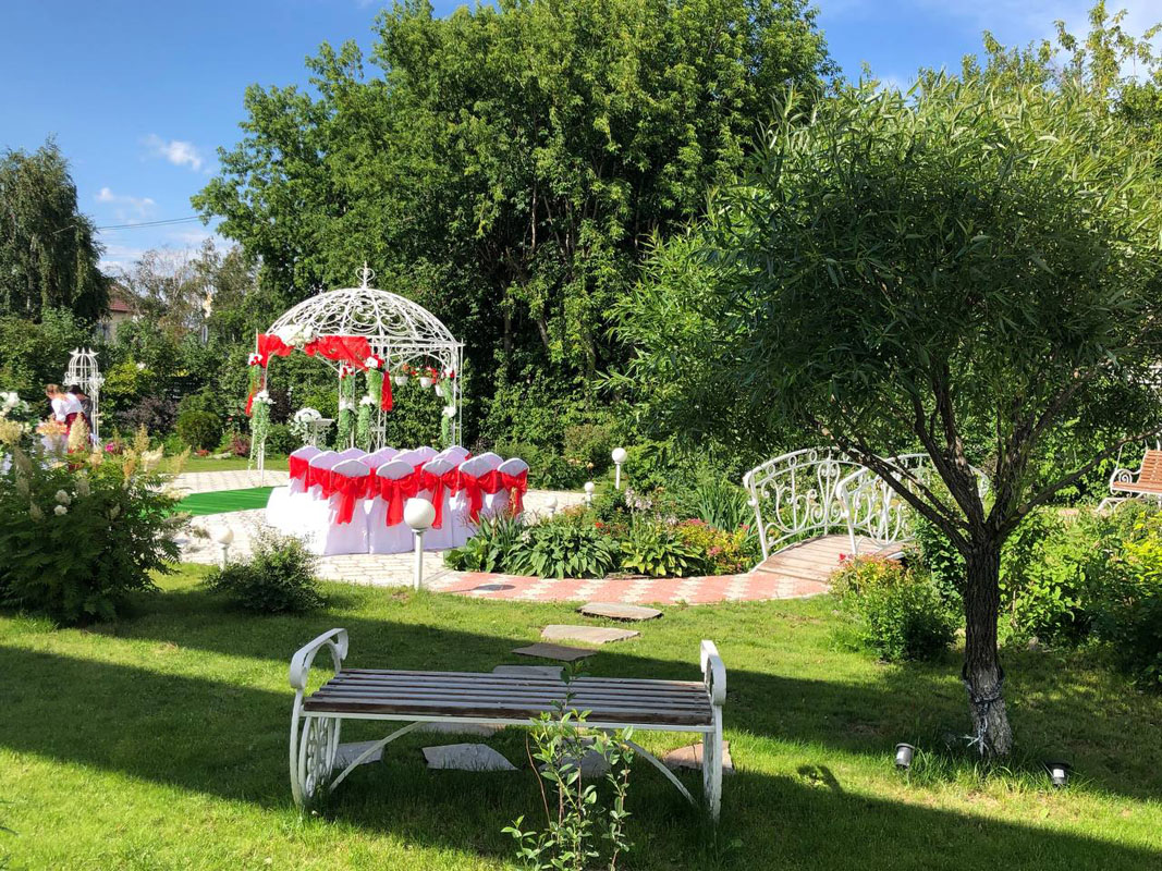 Сад для выездной регистрации — фото 2