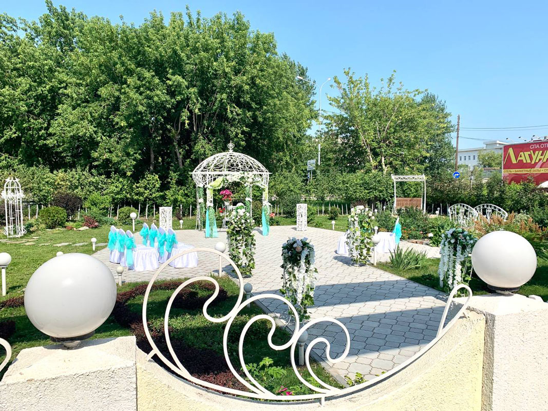 Сад для выездной регистрации — фото 3