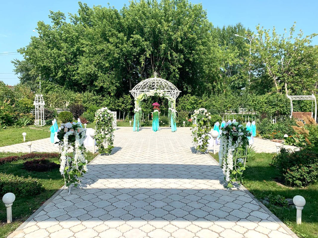 Сад для выездной регистрации — фото 4