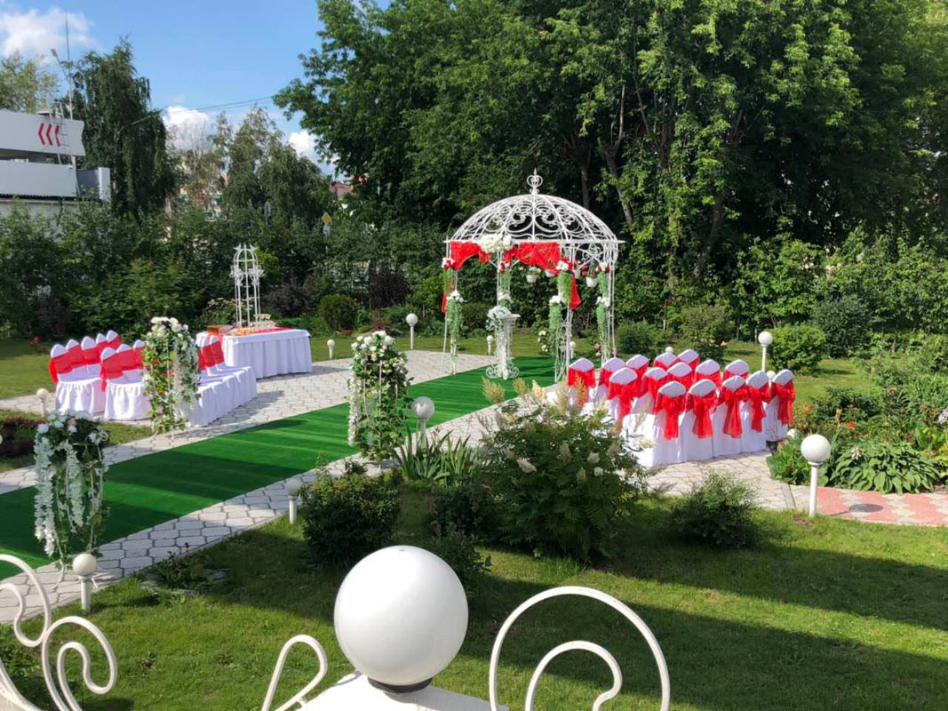 Сад для выездной регистрации — фото 8