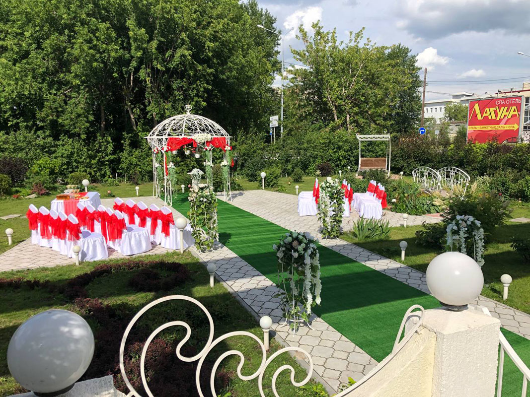 Сад для выездной регистрации — фото 9