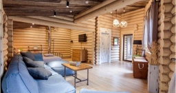 Сруб — интерьер зала